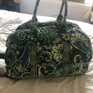 Vera Bradley Medium Travel Duffle in Rhythm Blues